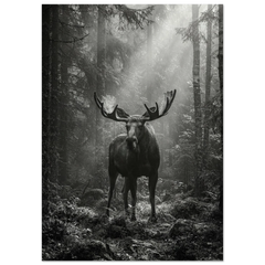 Moose in the Clearing