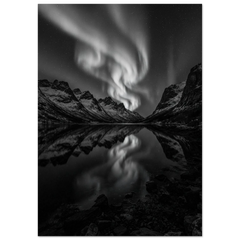 Aurora Over the Fjord